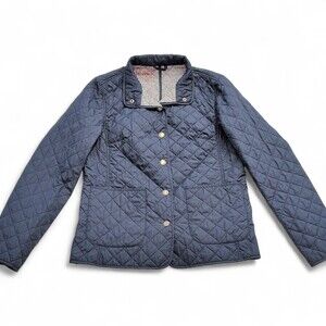 Piper by SmartPak Quilted Navy Jacket Sz M